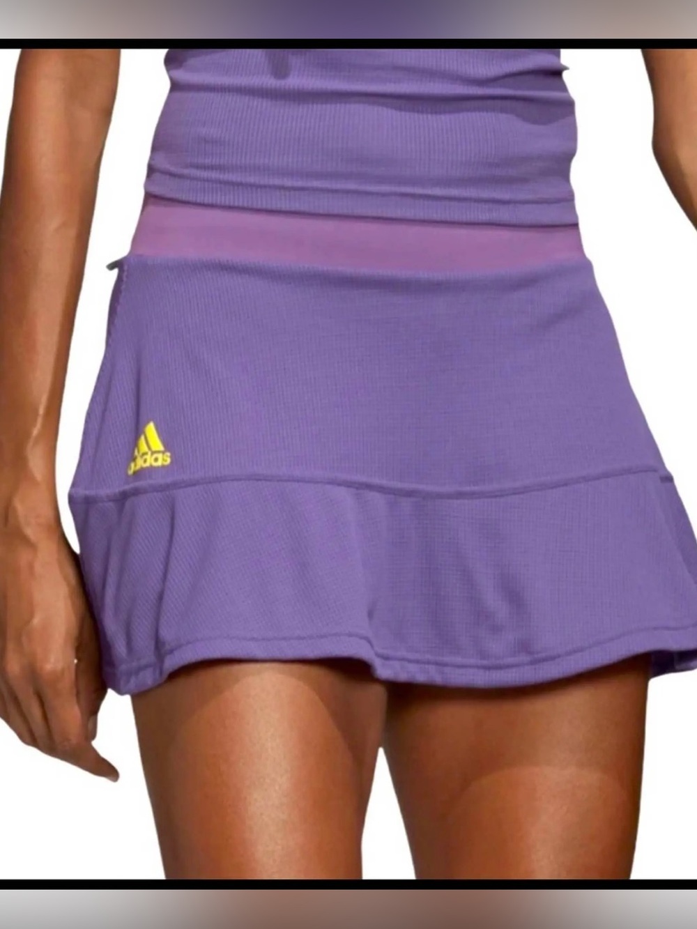 Adidas Heat.Rdy purple skirt